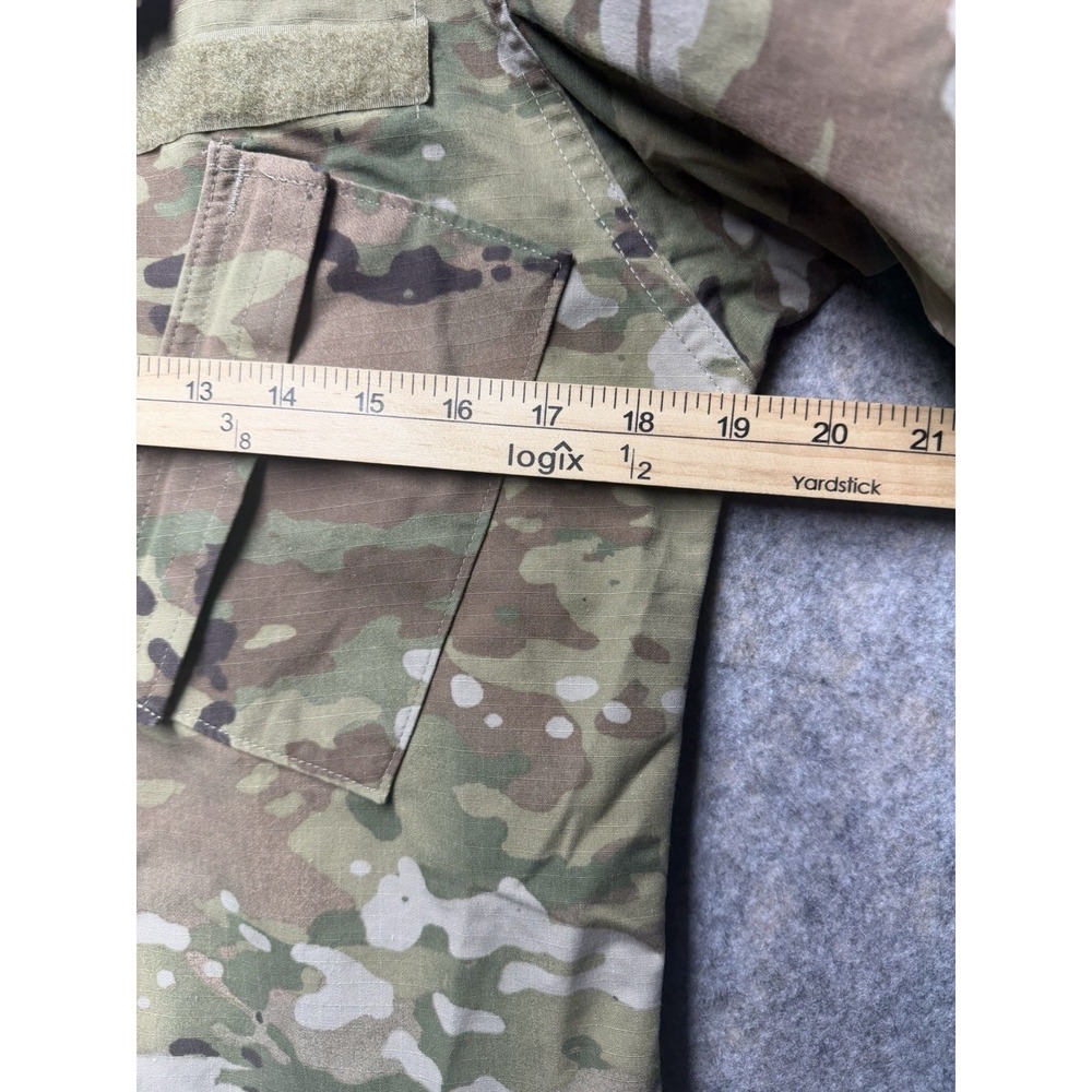 US Army Combat Uniform Jacket MC Camo FR Ripstop‎ Size 33 Long NSN 8415016233001 - Picture 5 of 12